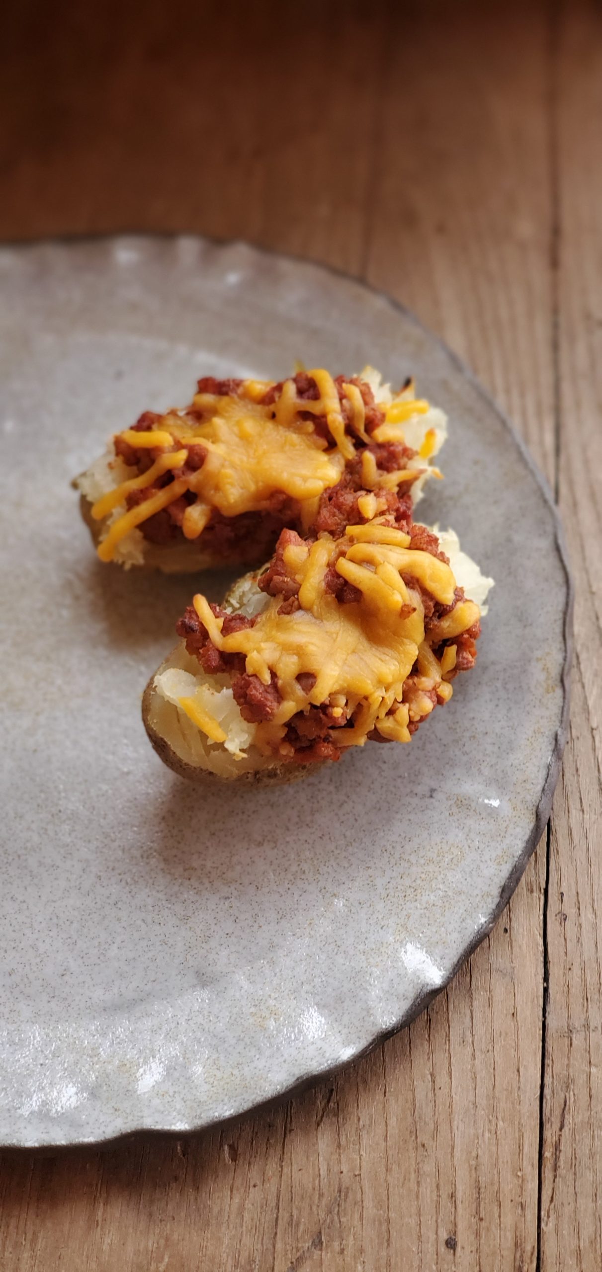 Sloppy Joe Loaded Baked Potato